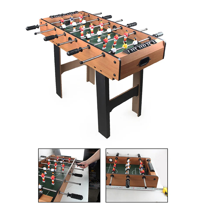 Mesa Multijuego 4-en-1 con Foosball, Air Hockey, Ping Pong y Billar
