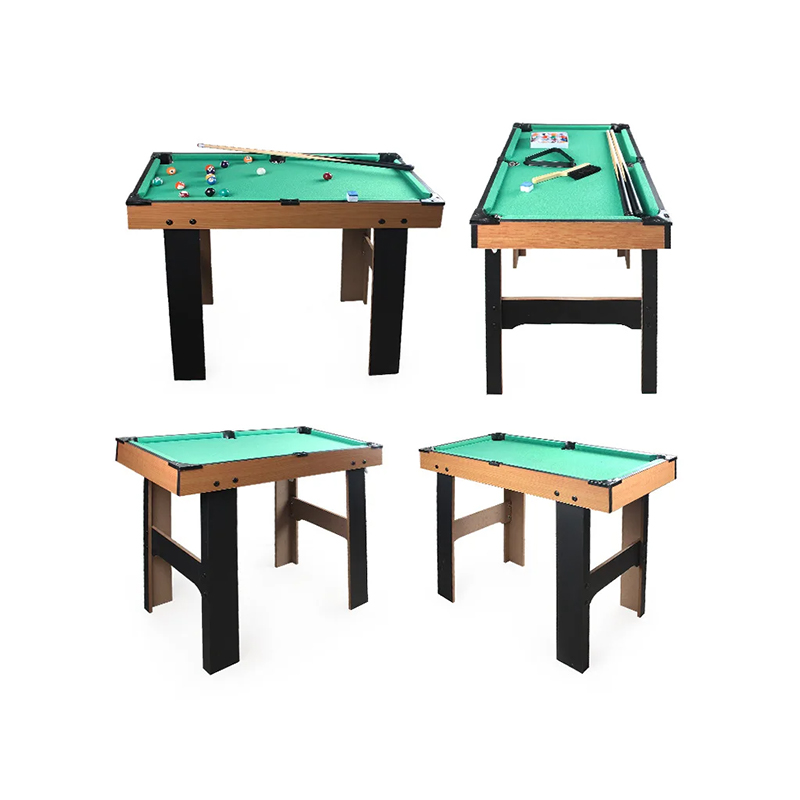 Mesa Multijuego 4-en-1 con Foosball, Air Hockey, Ping Pong y Billar