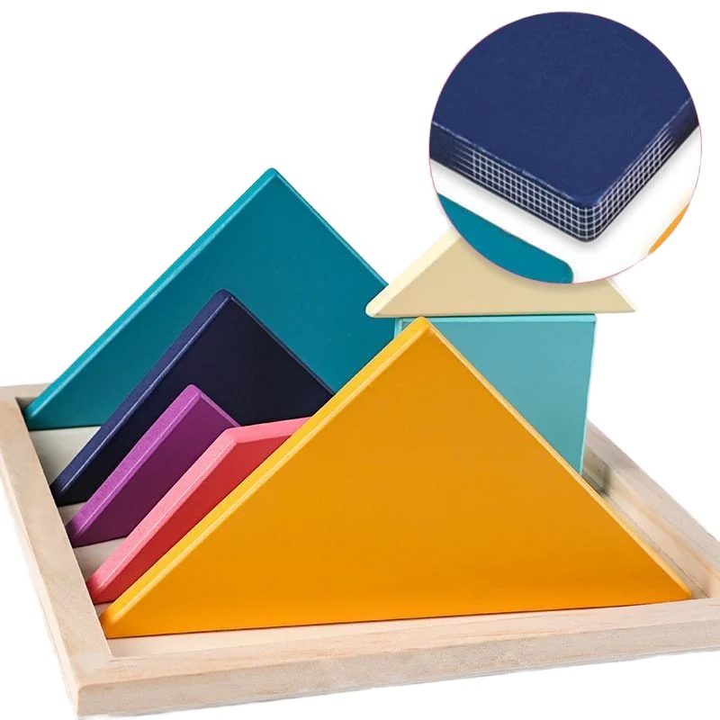 Set Tangram ColorWood Montessori