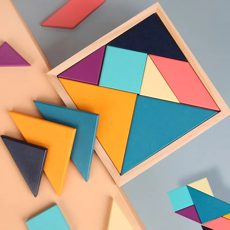 Set Tangram ColorWood Montessori