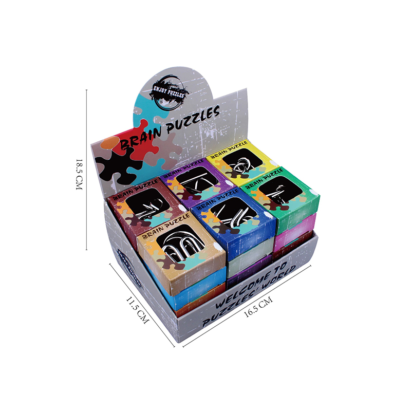 Puzzle de Riel Glide Cognitivo Metálico