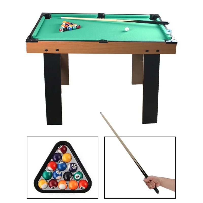 Mesa Multijuego 4-en-1 con Foosball, Air Hockey, Ping Pong y Billar