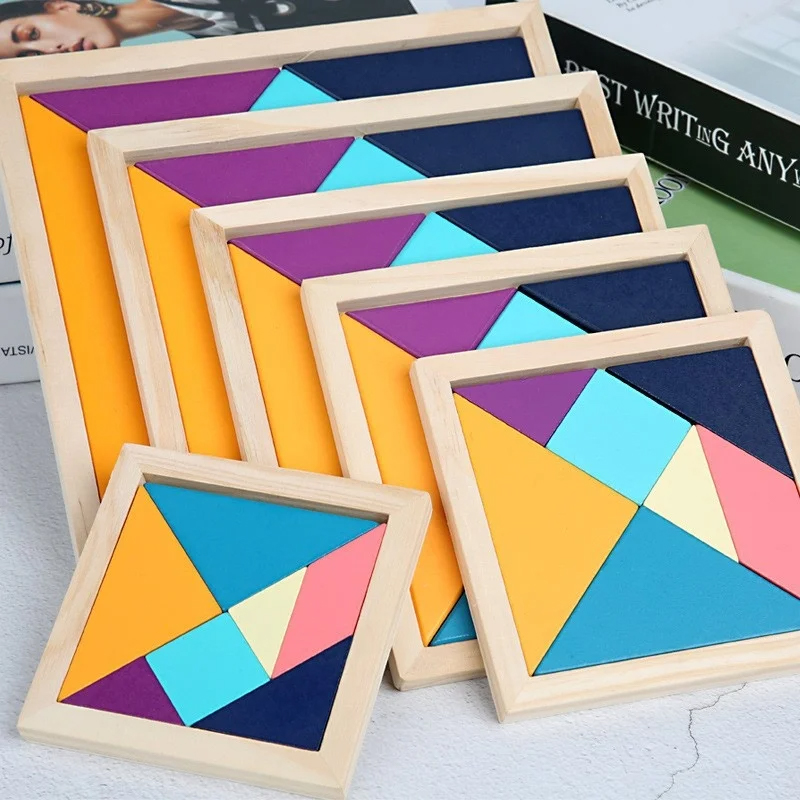 Set Tangram ColorWood Montessori