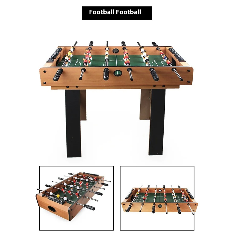 Mesa Multijuego 4-en-1 con Foosball, Air Hockey, Ping Pong y Billar