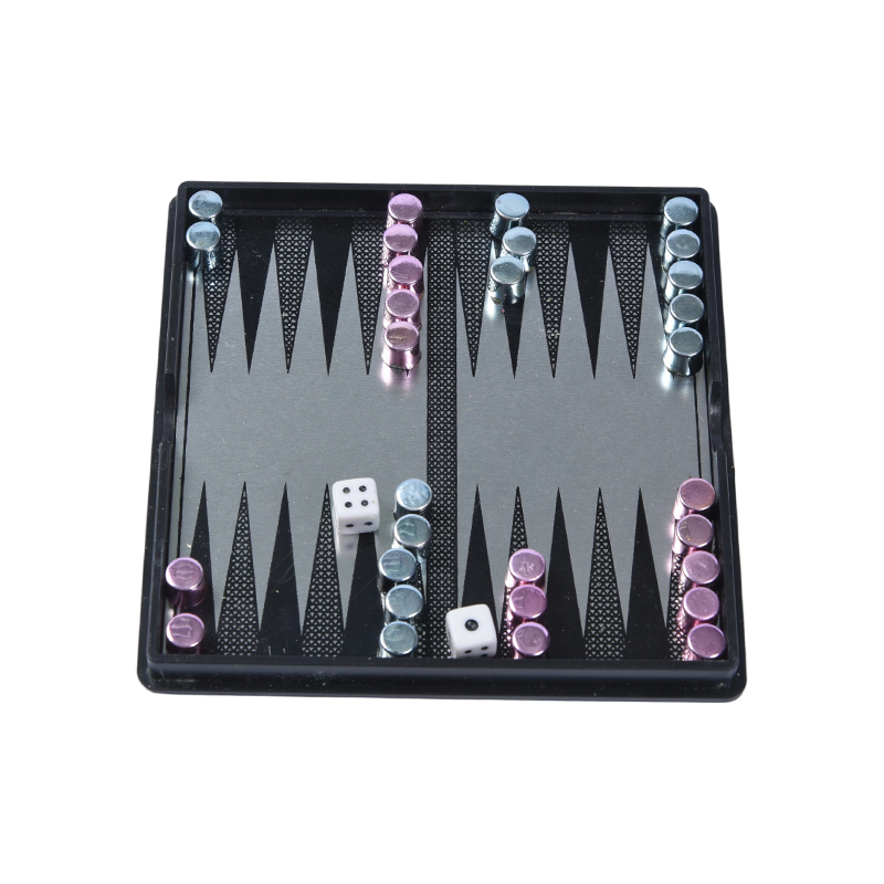 Set Portátil de Backgammon Magnético