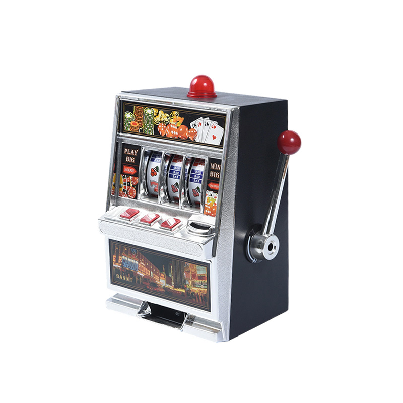 Máquina Clásica de Apuestas Operada a Mano - Coleccionable