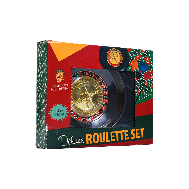Set Deluxe de Ruleta – Juego de 4 Piezas con Empaque Vibrante