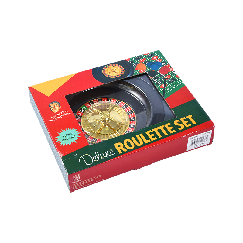 Set Deluxe de Ruleta – Juego de 4 Piezas con Empaque Vibrante