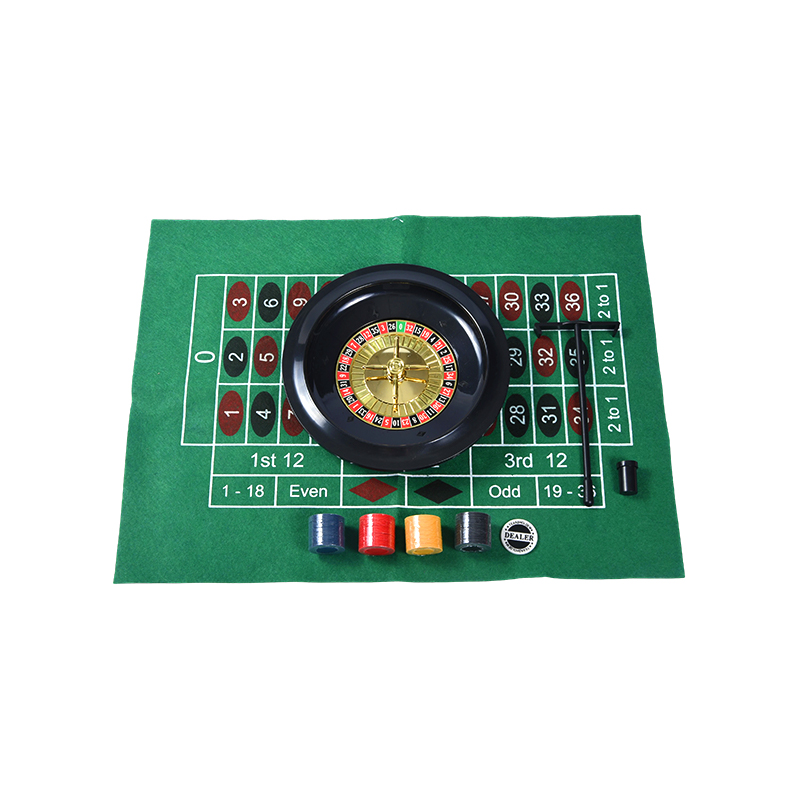 Set Deluxe de Ruleta – Juego de 4 Piezas con Empaque Vibrante