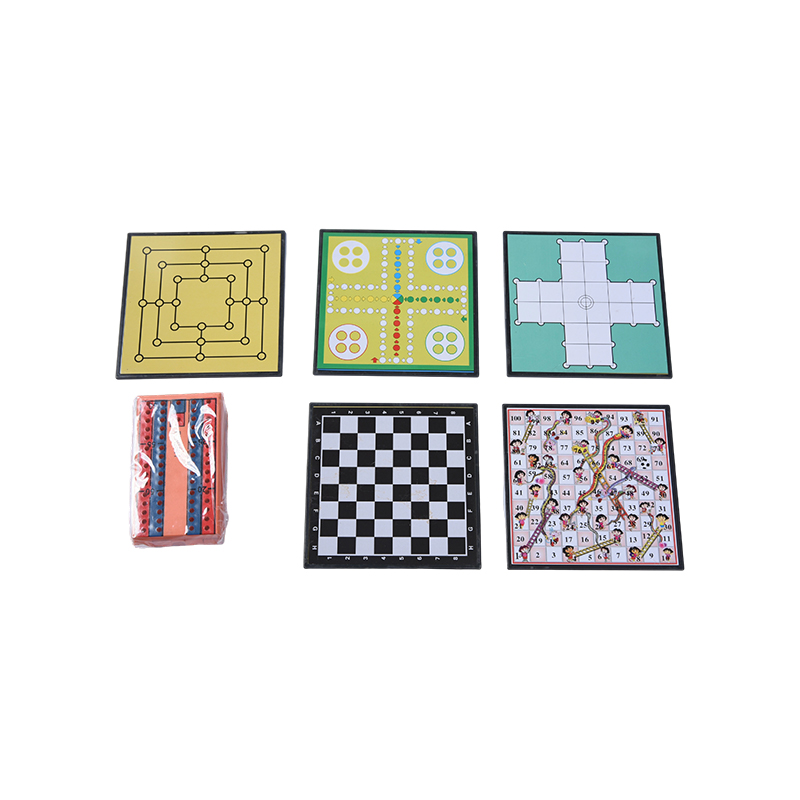 Set de Juego Magnético 12-en-1 de Viaje en Caja de Lata Metálica