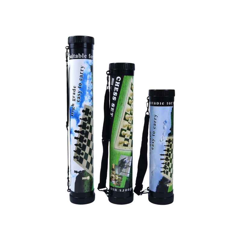 Set de Ajedrez Portátil de Alta Calidad y Fácil de Llevar en Estuche Tubular