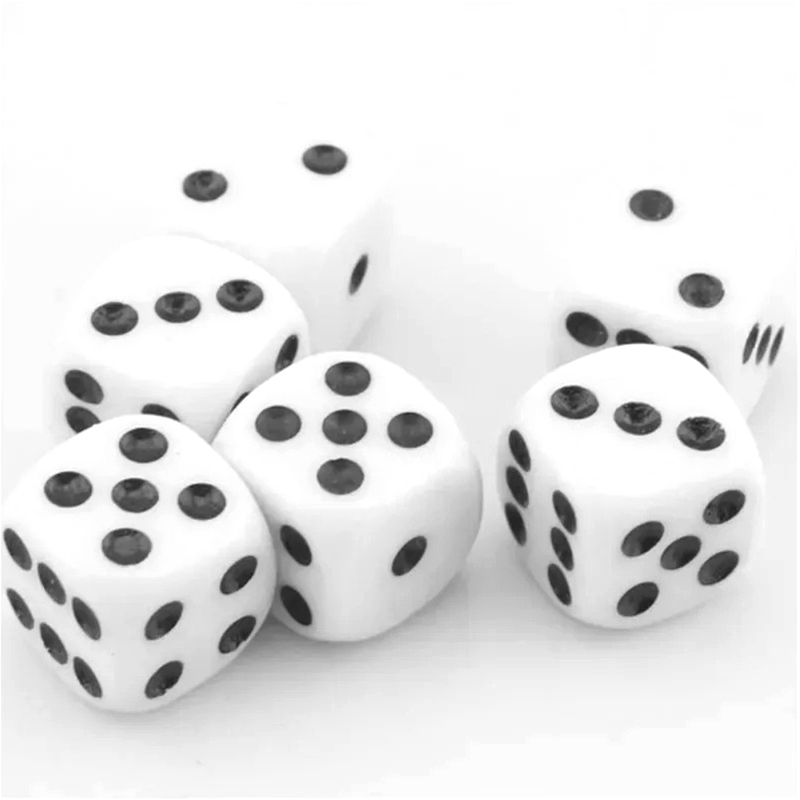 Set de Dados Coloridos Asortidos - 100 Piezas en 10 Colores Vibrantes