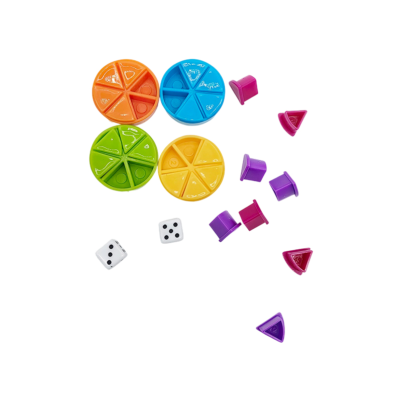 Set Manipulativo de Fracciones del Arco Iris - Herramienta de Aprendizaje Codificada por Colores