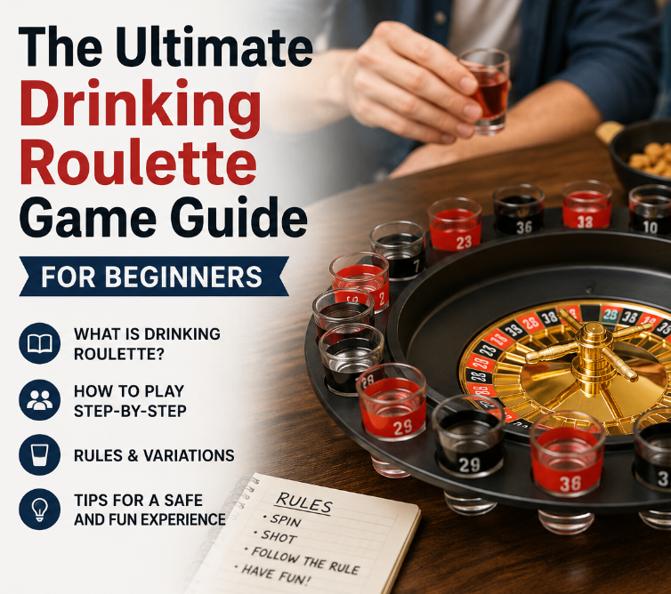 La guía definitiva del juego de ruleta para beber para principiantes